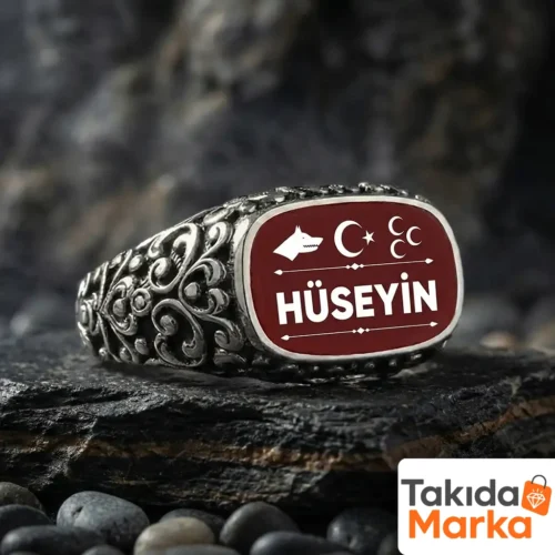 Kişiye Özel Türk Devletleri Gümüş Yüzük