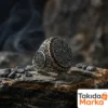 Akik Taşlı Gümüş Erkek Yüzük
