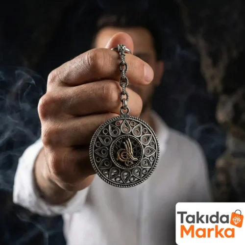 1-24-4.webp Tuğra Telkari Gümüş Anahtarlık