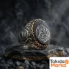 1-40-1.webp La İlahe İllallah Yazılı Özel İşçilik Gümüş Erkek Yüzük