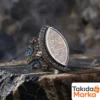 1-74.webp Kördüğüm Mekik Model Gümüş Kadın Yüzük