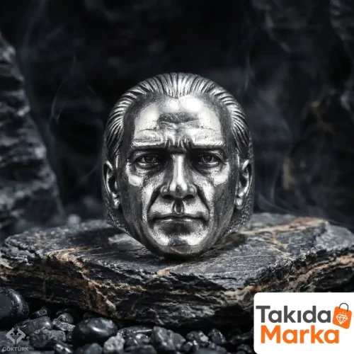 Gazi Atatürk Gümüş Yüzük