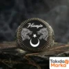 İsimli Ay Yıldız Bozkurt Gümüş Yüzük