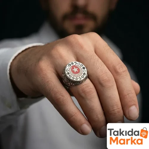 2-21-5.webp Türk Devletleri Bayrakları Gümüş Yüzük