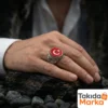 2-211.webp Ay Yıldızlı Gümüş Yüzük