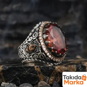 Zultanit Taşlı Erkek Yüzükleri