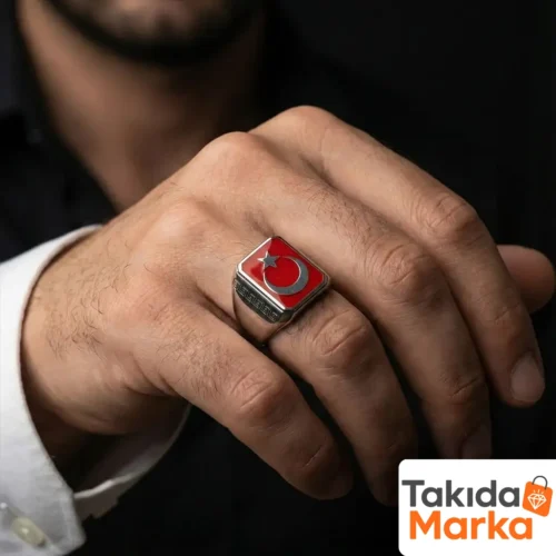 2-35-1.webp Ay Yıldız Gümüş Erkek Yüzük