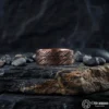 Çizgisel Gümüş Kadın Alyans