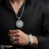 Hasbiyallah Üçlü Gümüş Set