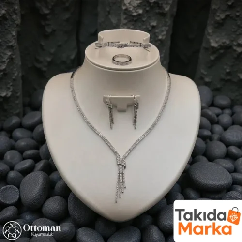 925 Ayar Gümüş Gerdanlık Set