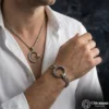 Ay Yıldız Gümüş Kolye ve Bileklik Set