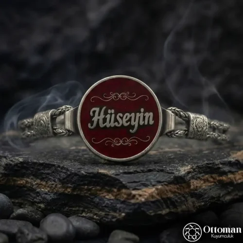 İsimli Gümüş Bileklik