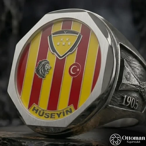 3-103-1.webp Kişiye Özel Aslanlı Gümüş Yüzük