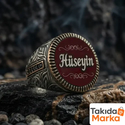 Kişiye Özel İsimli Gümüş Yüzük