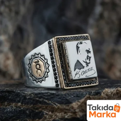 100. Yıl Atatürk Gümüş Yüzük