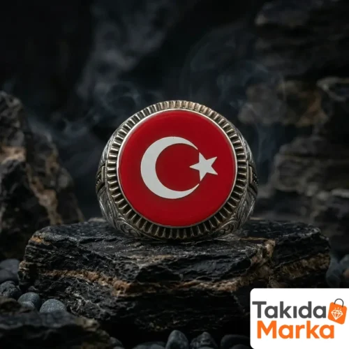 3-199.webp Ay Yıldızlı Gümüş Yüzük
