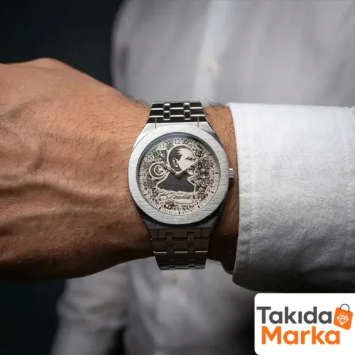 3-34-2.webp "Atatürk" Gümüş Kadranlı Saat Modeli