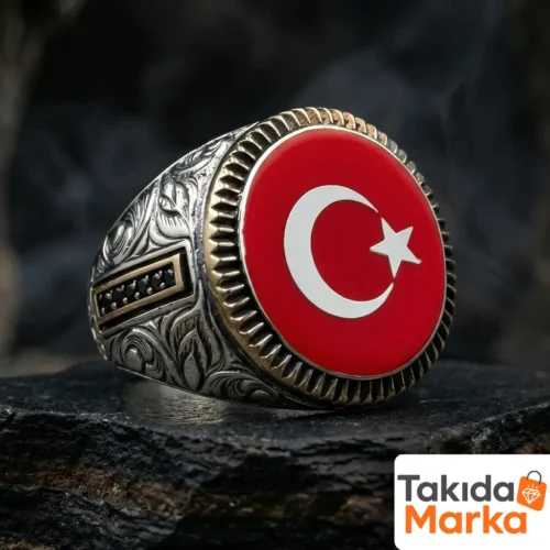 4-19.webp Ay Yıldızlı Gümüş Yüzük