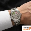 4-31.webp Cesur Aslan Gümüş Kadranlı Kol Saati