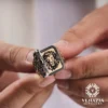 Aslan Kapaklı Gümüş Yüzük