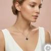 Gemini_Generated_Image_om2hptom2hptom2h.webp Siyah Çiçek Kadın Gümüş Kolye