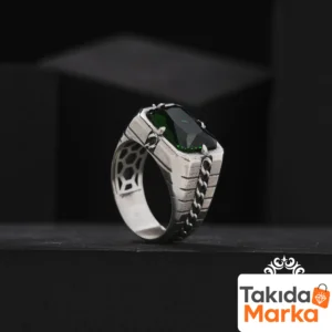 Zirkon Taşlı Erkek Yüzükleri