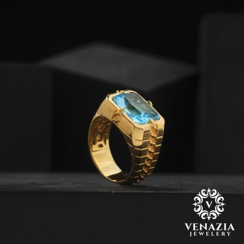 Aquamarine Gümüş Yüzük