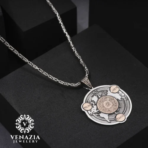 İsimli Gümüş Kolye Modeli