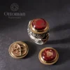 Efsunkar Model Gümüş Erkek Yüzük