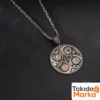 Muhafız Koruma Dualı Gümüş Madalyon Kolye