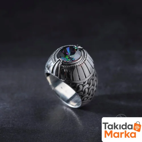 ozel-tasarim-mistik-topaz-gumus-yuzuk-7c-e73.webp Özel Tasarım Mistik Topaz Taşlı Gümüş Erkek Yüzük