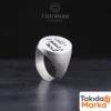 Peygamber Mührü Gümüş Erkek Yüzük