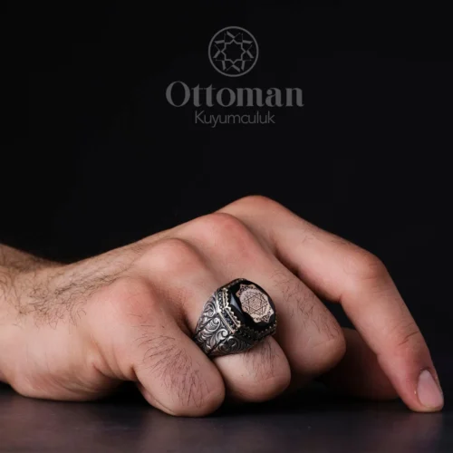 suleyman-muhru-yuzuk-9af69e.webp Süleyman Mührü Gümüş Erkek Yüzük