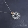 Teşkilat-ı Mahsusa Madalyon Gümüş Erkek Kolye