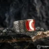Ayyıldız Gümüş Erkek Yüzük