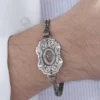 Hiç Yazılı ve Dualı Gümüş Bileklik