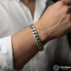 Saltanat Motifli Gurmet Gümüş Zincir Bileklik Modeli