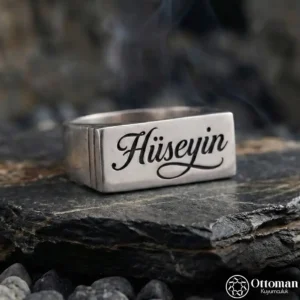İsimli Erkek Yüzükleri