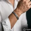 3 Mihenk Zincir Gümüş Bileklik Modeli