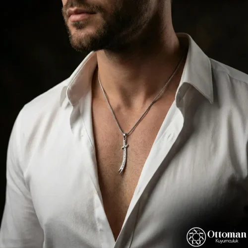 3 Zülfikâr Gümüş Kolye Modeli