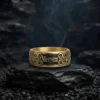 Celtic Motifli İsimli Gümüş Kadın Alyans