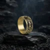 Celtic Motifli İsimli Gümüş Kadın Alyans