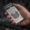 Bozkurt Kılıçlı ve Harfli Metal Kartlık