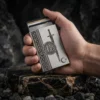 ottomankuyumculukgümüşyüzükkolyebileklik (3) Ay Yıldızlı ve Harfli Metal Kartlık