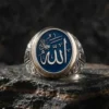 Allah Yazılı Gümüş Erkek Yüzük
